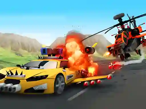 Chaos Road Combat Car Racing เกมออนไลน์