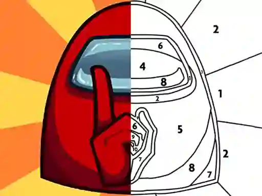 Among Them Coloring Book เกมออนไลน์