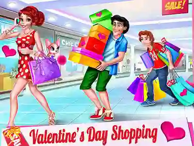 Valentine's Day Shopping เกมออนไลน์