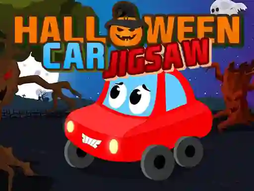 Halloween Car Jigsaw เกมออนไลน์