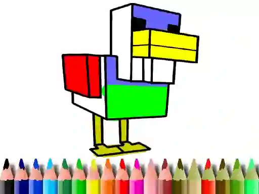 Back To School: Monster Craft Coloring เกมออนไลน์