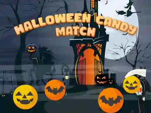 Halloween Candy Match เกมออนไลน์