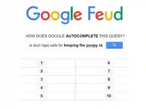 Google Feud เกมออนไลน์