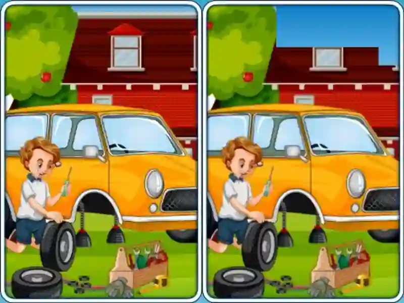 Car Garage Differences เกมออนไลน์