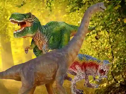 World Of Dinosaurs Jigsaw เกมออนไลน์