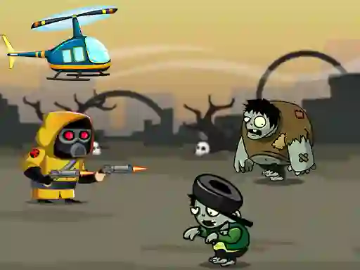 Crazy Zombie Hunter เกมออนไลน์
