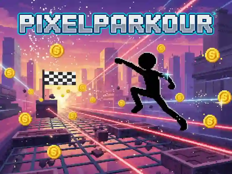 Pixel Parkour เกมออนไลน์