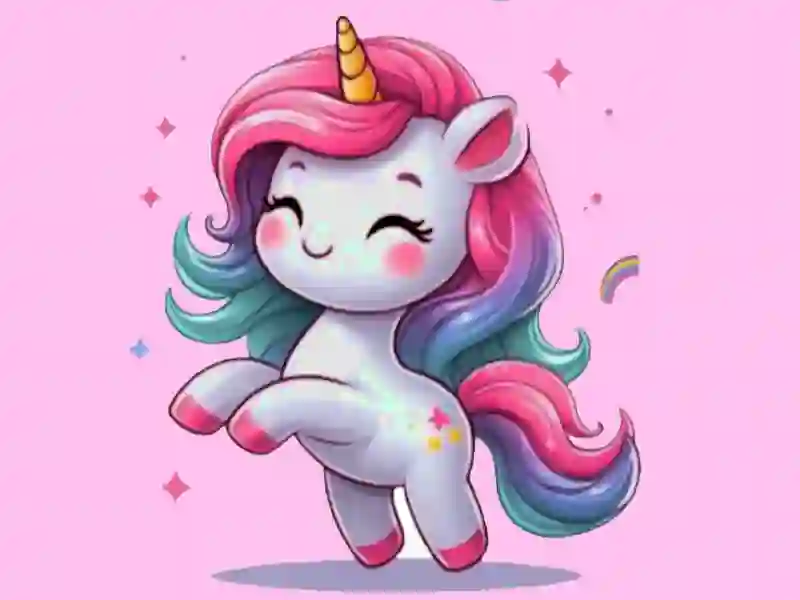Unicorn Coloring Challenge เกมออนไลน์
