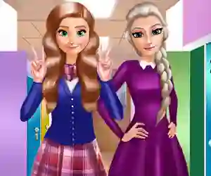 Sisters Back to School เกมออนไลน์