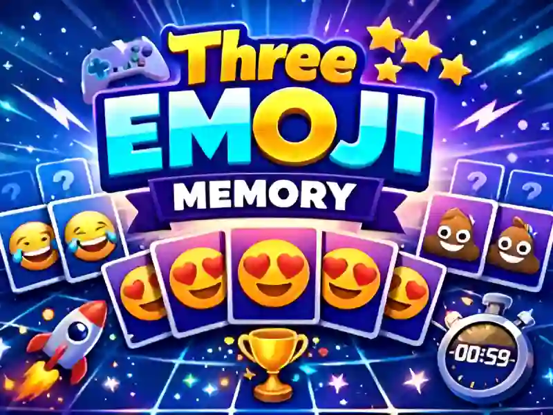 Three Emoji Memory เกมออนไลน์