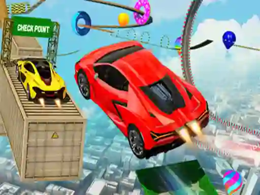 Crazy Car Stunt Descent GT เกมออนไลน์