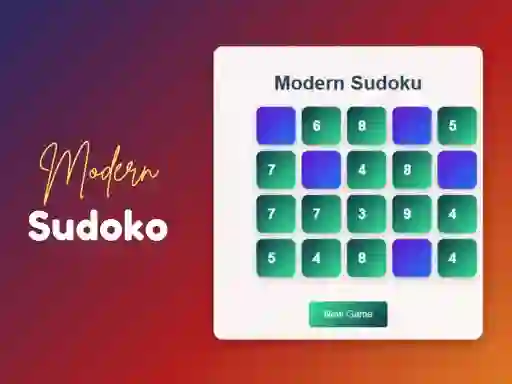 Modern Sudoku เกมออนไลน์