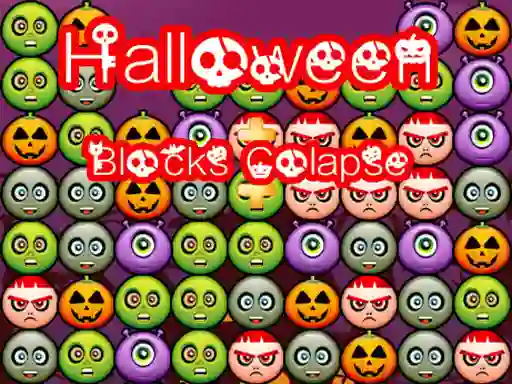 Halloween Block Collapse เกมออนไลน์