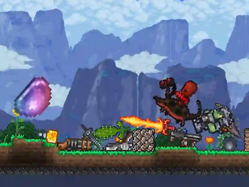 Terraria Playground เกมออนไลน์