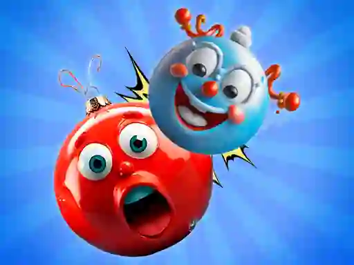 Merge Balls New Years Toys in 3D! เกมออนไลน์