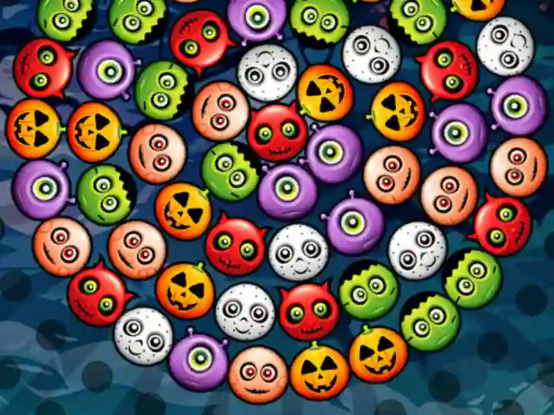 Bubble Wheel Halloween เกมออนไลน์
