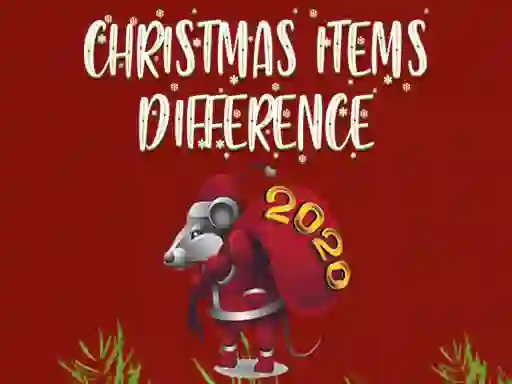 Christmas Items Differences เกมออนไลน์