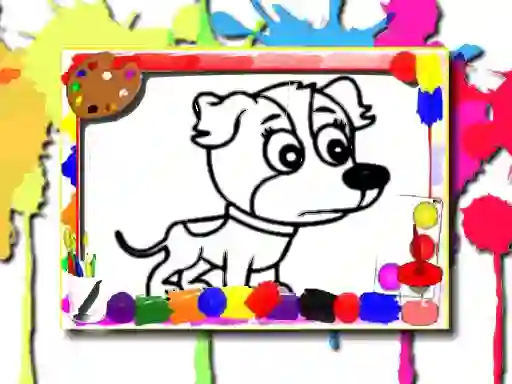 Dogs Coloring Book เกมออนไลน์