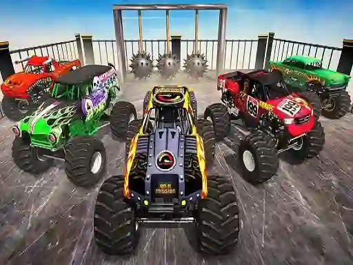 Monster Truck Impossible Stunt Track เกมออนไลน์