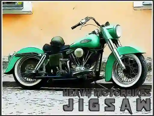 Heavy Motorbikes Jigsaw เกมออนไลน์