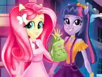 Equestria Girls First Day at School เกมออนไลน์