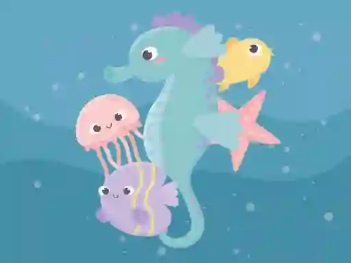 Adorable Fish Memory เกมออนไลน์