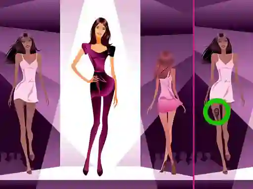 Fashion Models Differences เกมออนไลน์