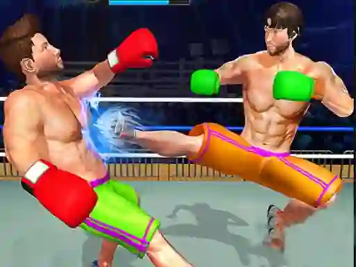 Bodybuilder Ring Fighting Club Wrestling เกมออนไลน์