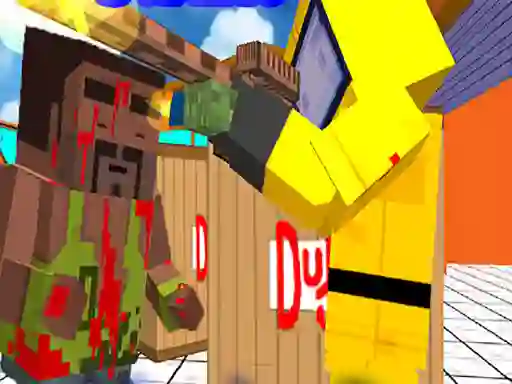 Combat Blocky Strike เกมออนไลน์