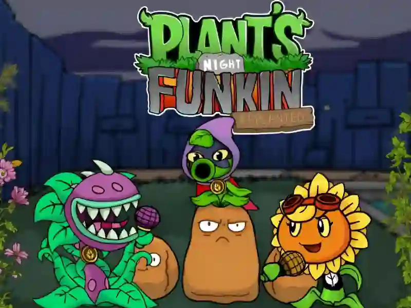 Friday Night Funkin VS Plants vs Zombies Replanted เกมออนไลน์