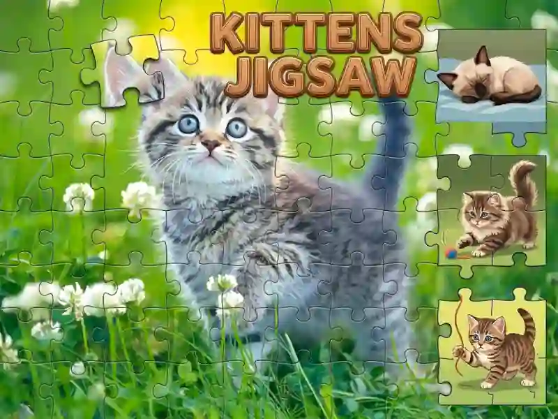 Kittens Jigsaw เกมออนไลน์