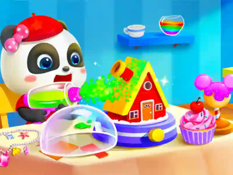Baby Panda Kids Crafts DIY เกมออนไลน์