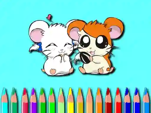Hamster Coloring Book เกมออนไลน์