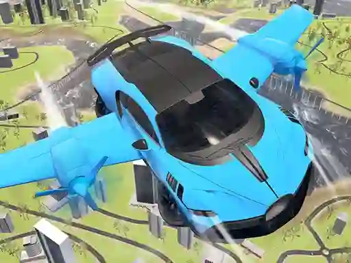Real Sports Flying Car 3d เกมออนไลน์