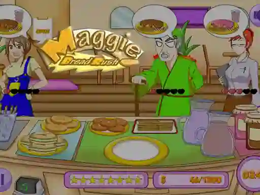 Maggie Bread Rush เกมออนไลน์