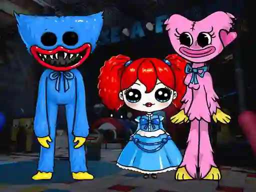Huggie Wuggie Jigsaw เกมออนไลน์