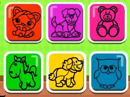 Easy Kids Coloring Game เกมออนไลน์