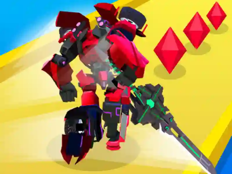 Robot Runner Fight เกมออนไลน์
