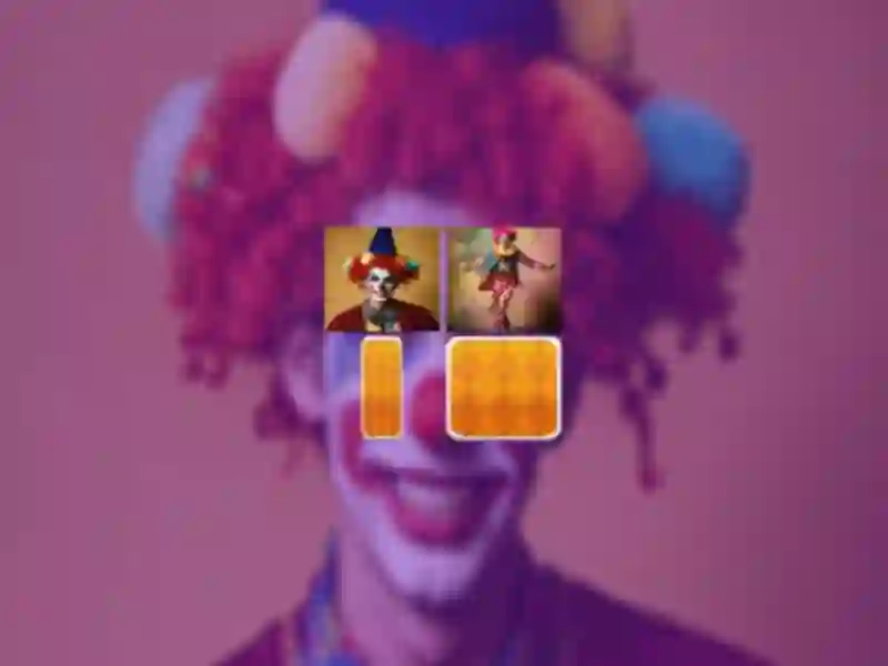 Clown Memory Match เกมออนไลน์