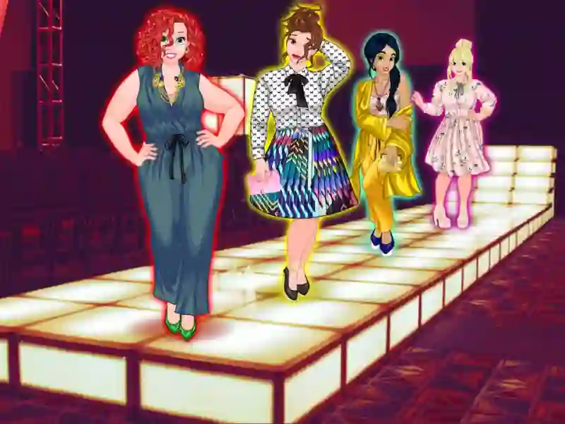 Princesses Runway Plus เกมออนไลน์
