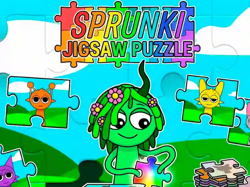 Sprunki Jigsaw Puzzle เกมออนไลน์