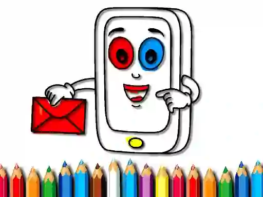 Mobile Phone Coloring Book เกมออนไลน์
