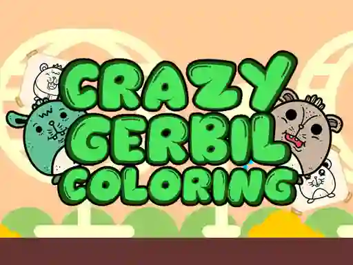 Crazy Gerbil Coloring เกมออนไลน์