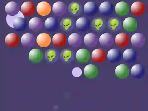 Aliens Bubble Shooter เกมออนไลน์