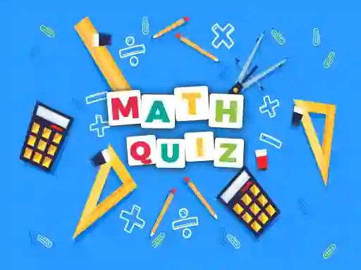 Math Quiz Game เกมออนไลน์
