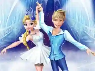 Elsa and Jack Ice Ballet Show เกมออนไลน์