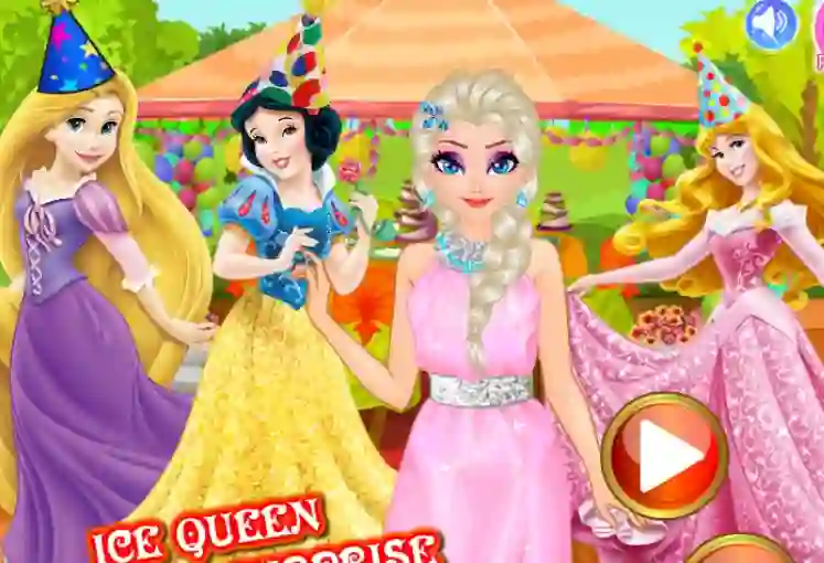 Ice Queen Birthday Surprise เกมออนไลน์