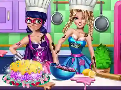 SuperHero Cooking Contest เกมออนไลน์