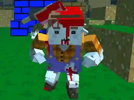 Pixel Gun Apocalypse 4 Zombie Invazion เกมออนไลน์