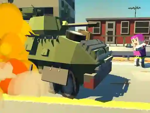 Tank vs Zombie เกมออนไลน์
